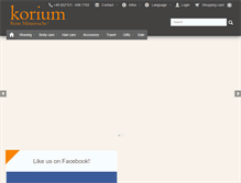 Tablet Screenshot of korium.de